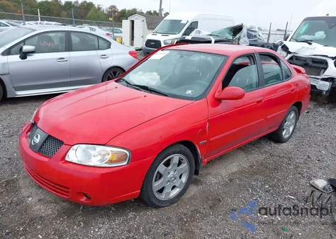 2006 Nissan Sentra 1.8S from USA, damaged, VIN 3N1CB51D96L602089